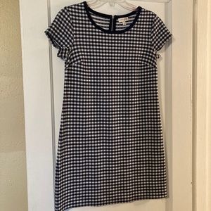 Checked Shift Dress
